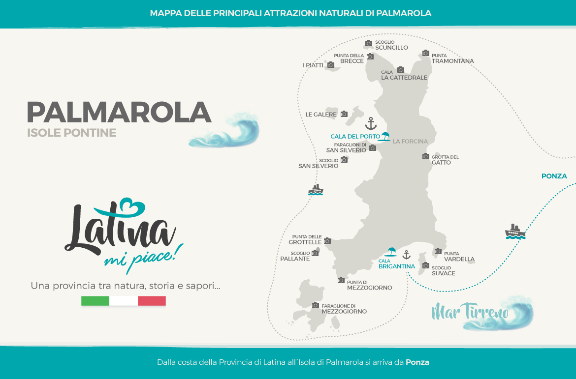 mappa-isola-palmarola-latinamipiace