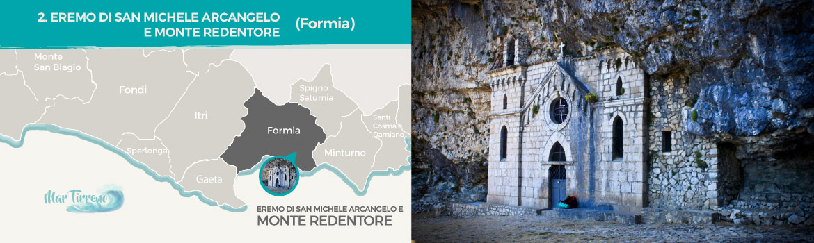 mapa-trekking-eremo-di-san-michele-arcangelo-e-monte-redentore-formia-latinamipiace