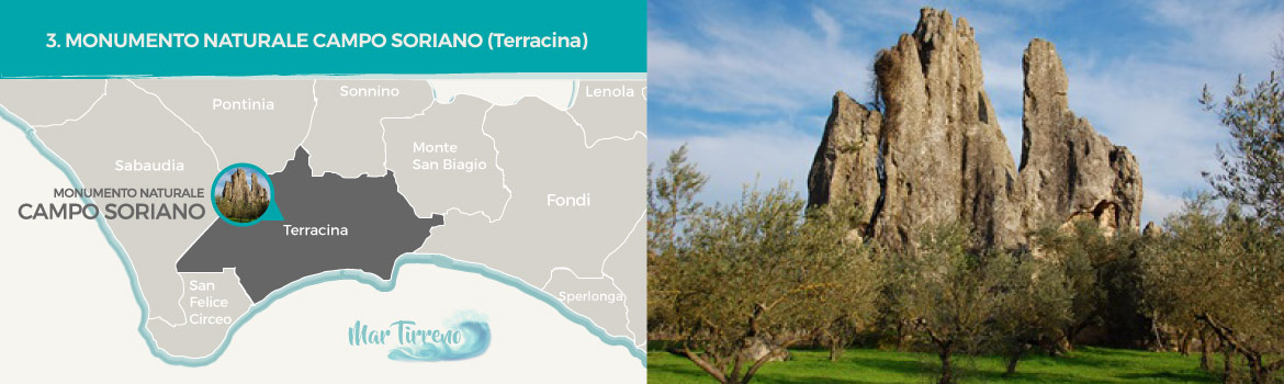 mapa-trekking-monumento-naturale-campo-soriano-terracina-latinamipiace